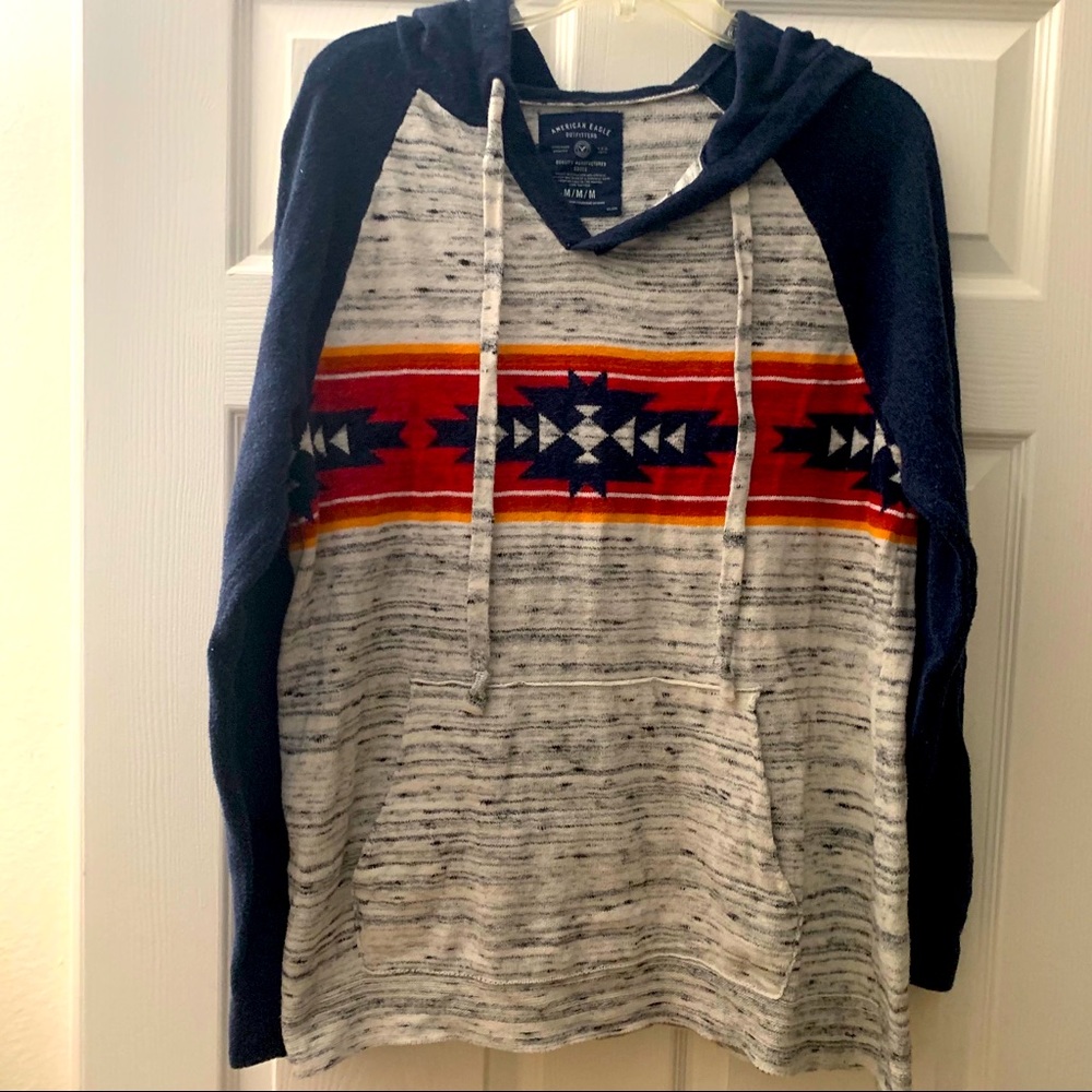 Men’s American Eagle Hooded Shirt
